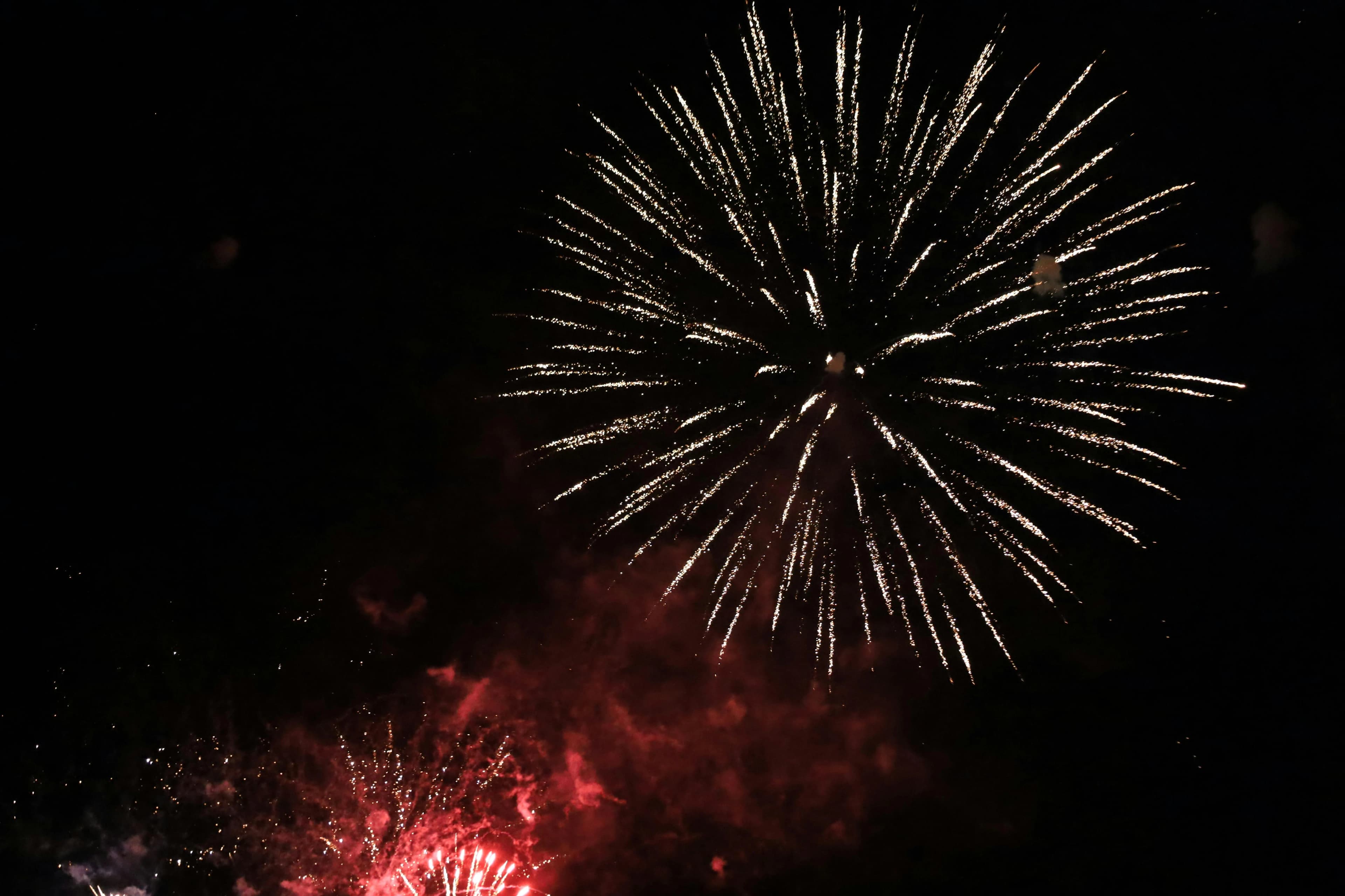 Corporate brand sequence, a fireworks display for a corporate event