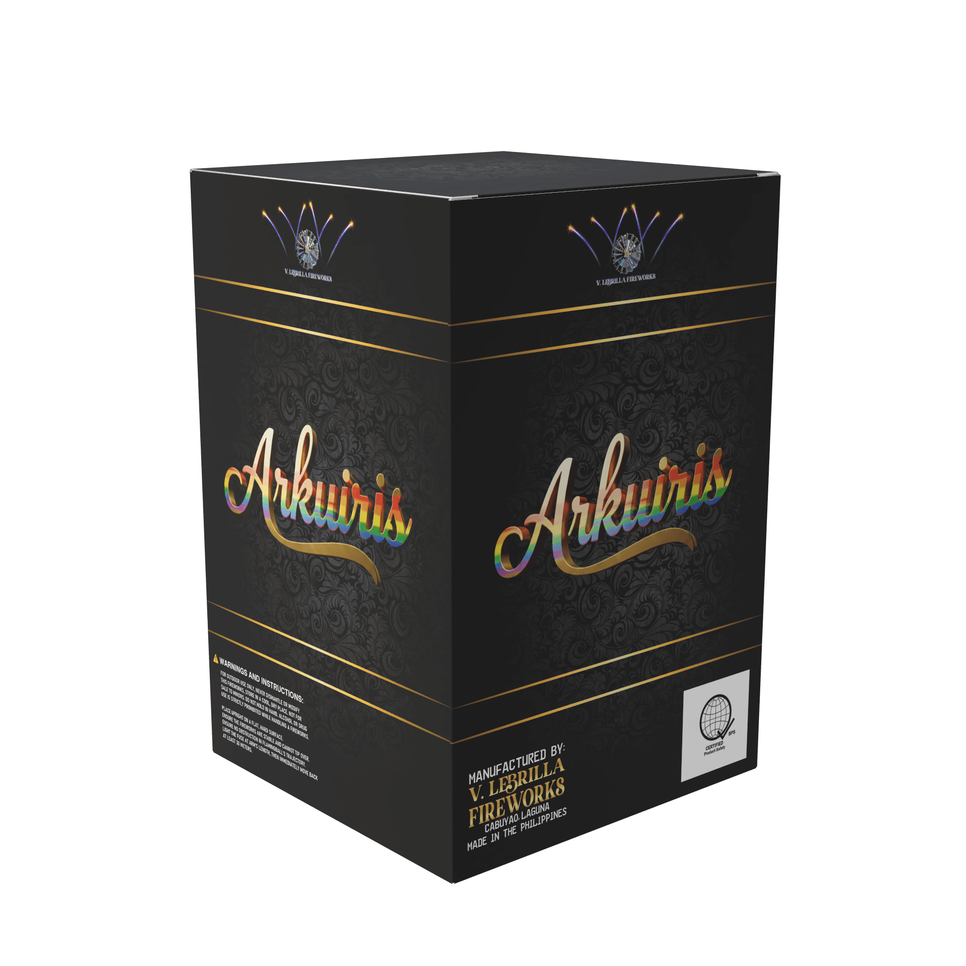 Arkuiris fireworks by V.Lebrilla
