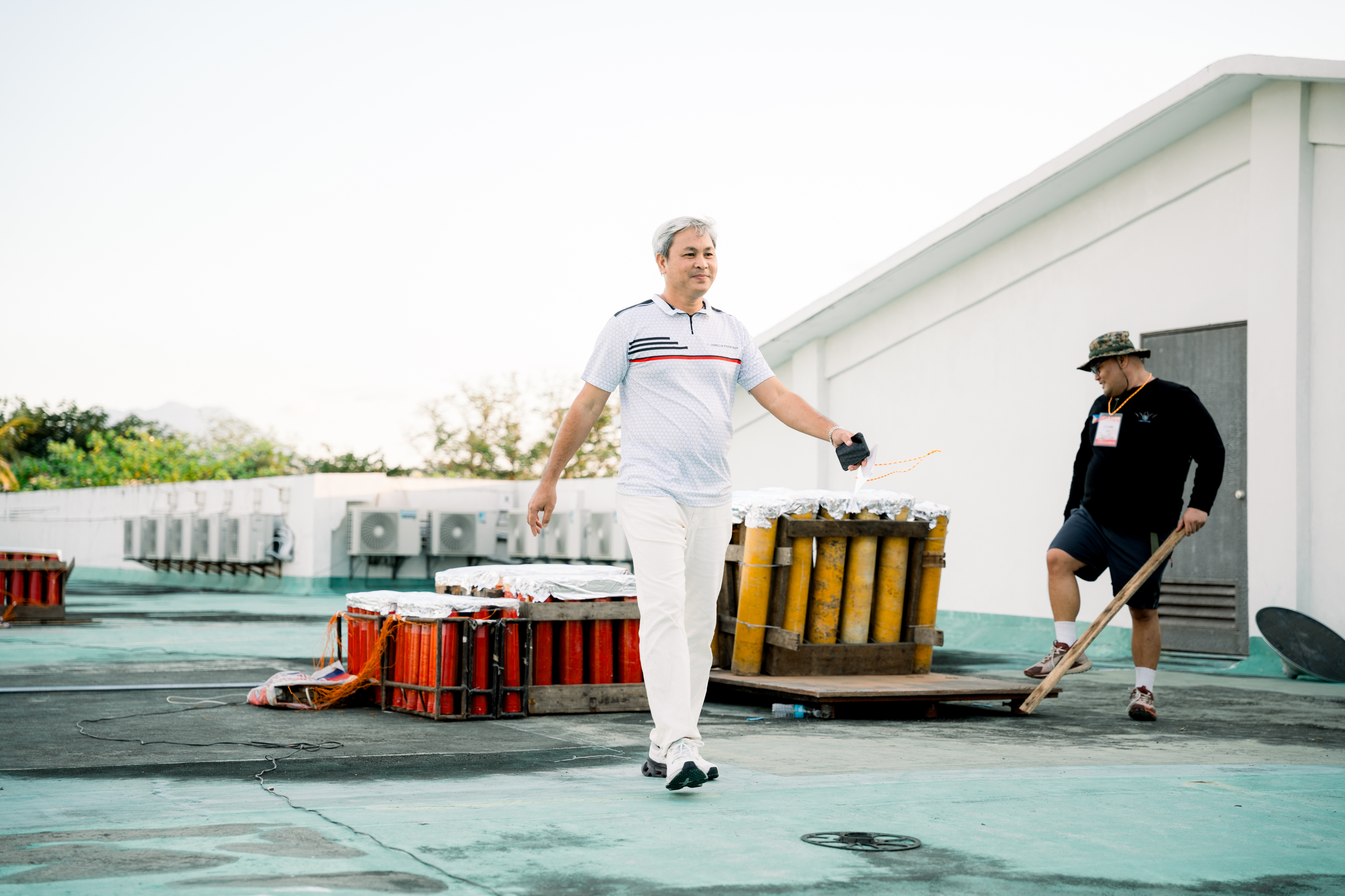 Vincent B. Lebrilla, President and General Manager of V.Lebrilla Fireworks