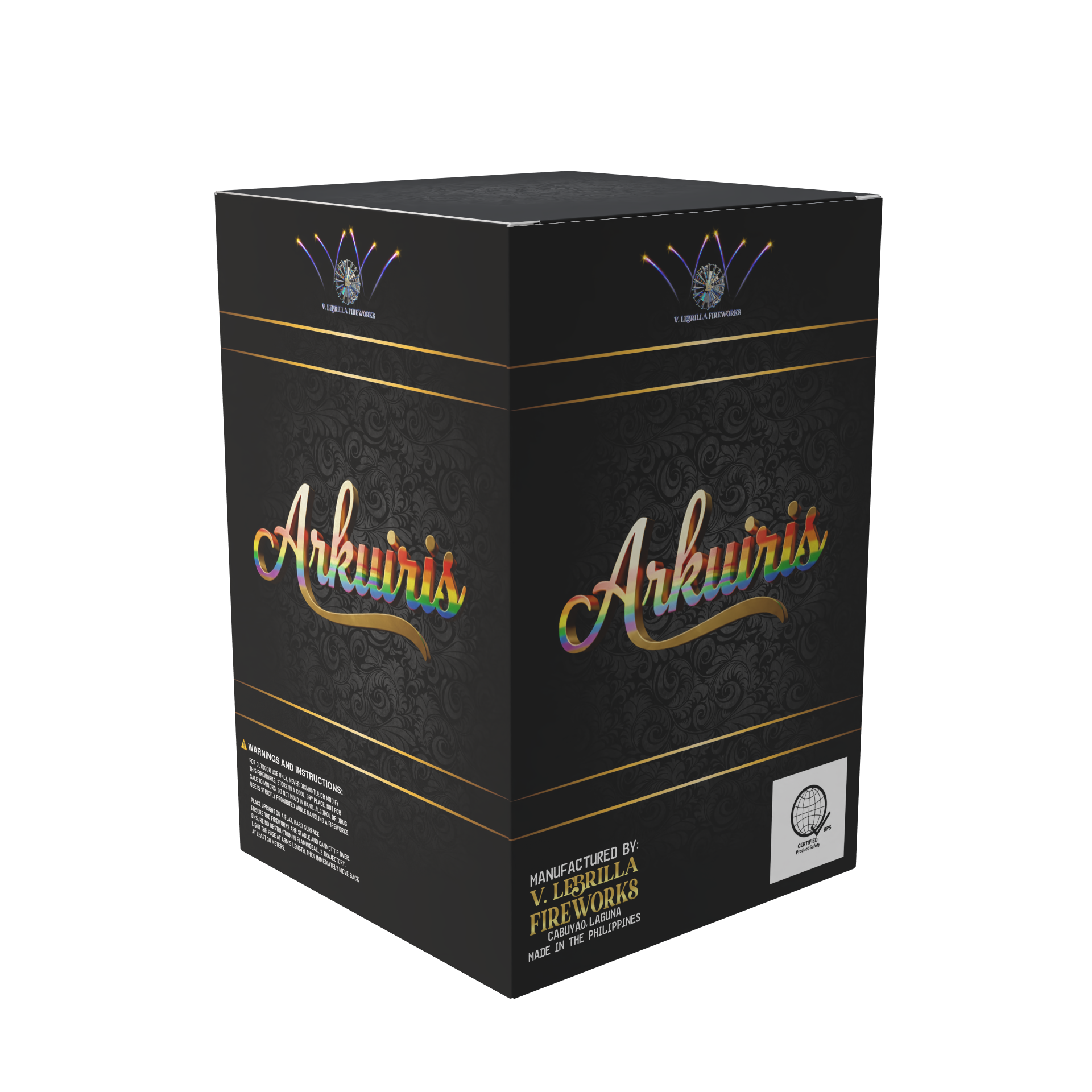 Arkuiris fireworks by V.Lebrilla