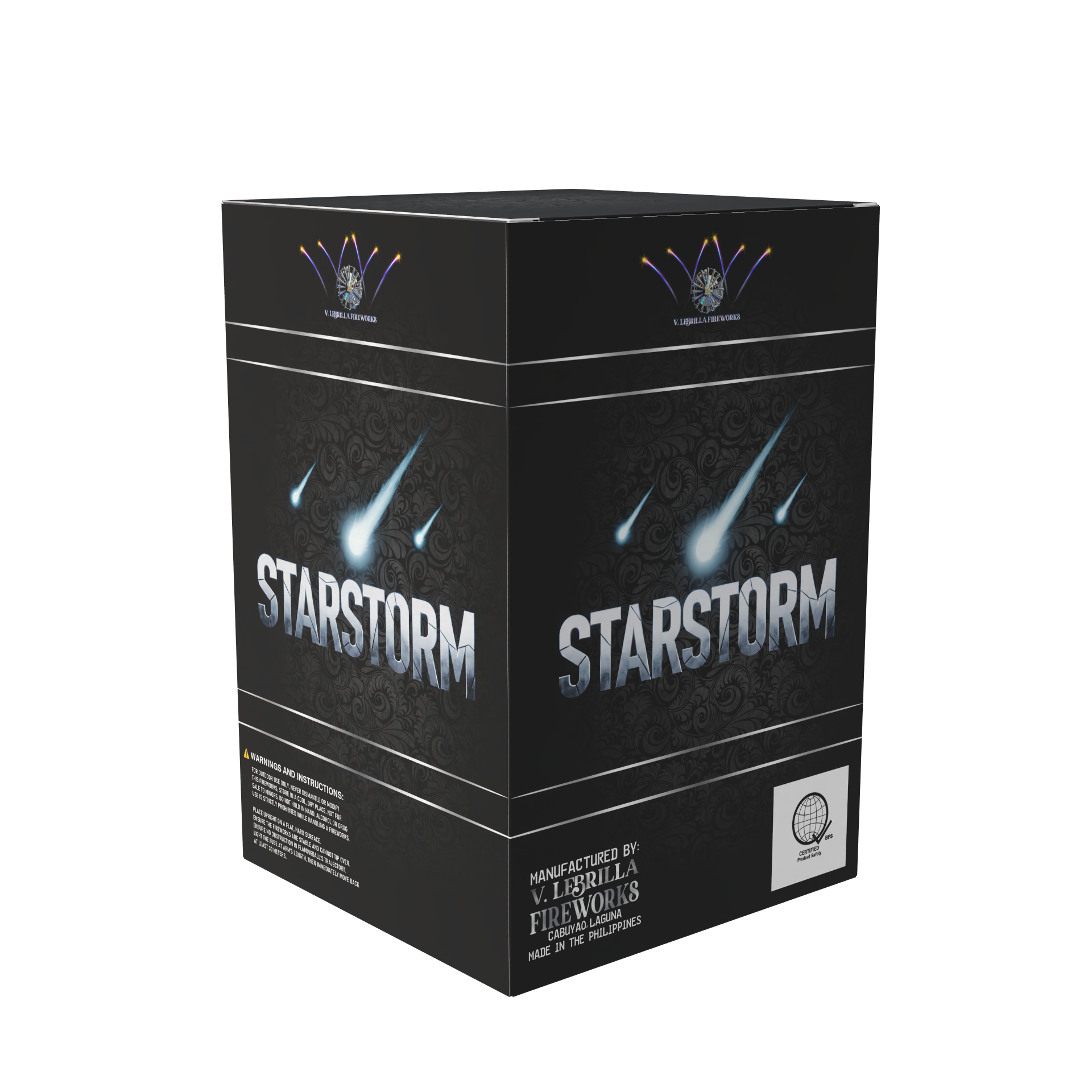 Starstorm fireworks by V.Lebrilla